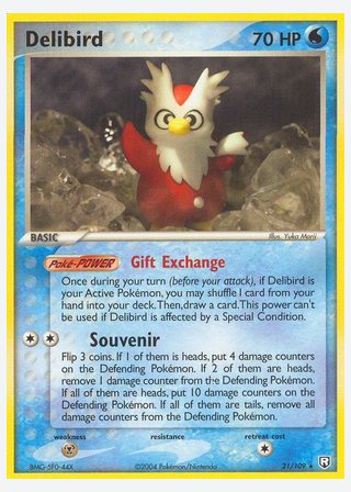 Delibird — catalogusbeeld