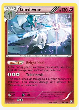Gardevoir — catalogusbeeld