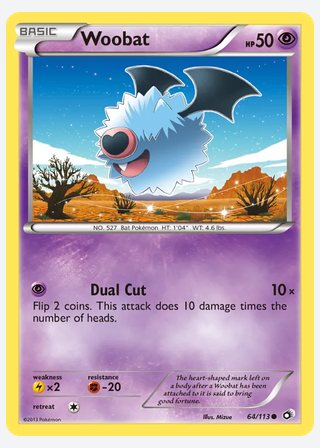 Woobat — catalogusbeeld