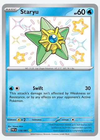 Staryu — catalogusbeeld