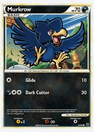 Murkrow — catalogusbeeld