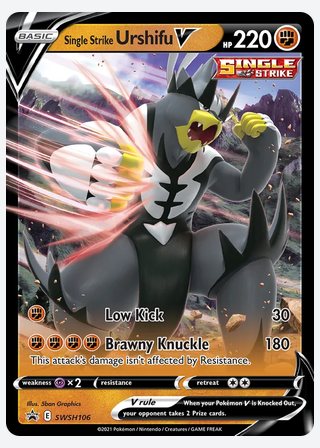 Single Strike Urshifu V — catalogusbeeld