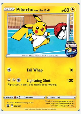 Pikachu on the Ball — catalogusbeeld