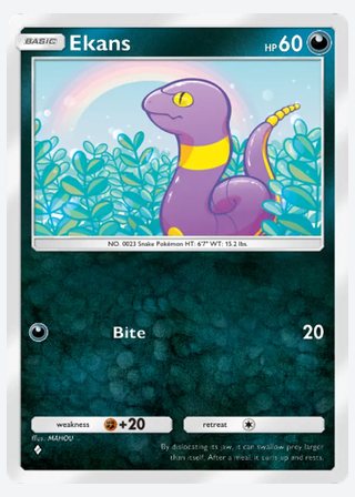Ekans — catalogusbeeld