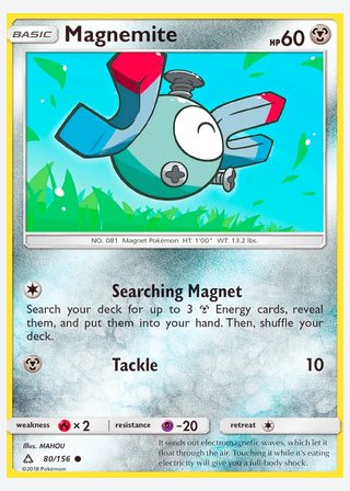 Magnemite — catalogusbeeld