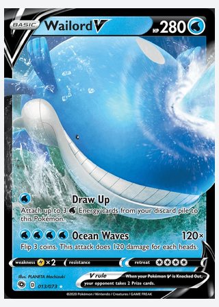 Wailord V — catalogusbeeld