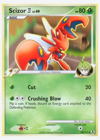 Scizor E4 — catalogusbeeld