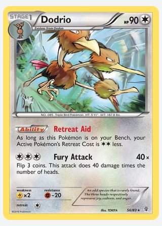 Dodrio — catalogusbeeld