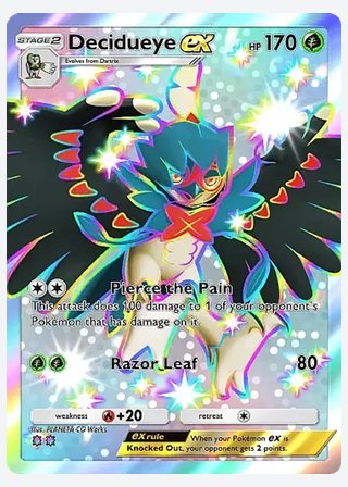 Decidueye ex — catalogusbeeld
