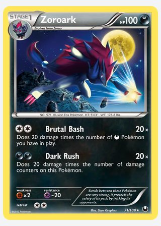 Zoroark — catalogusbeeld
