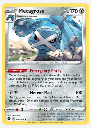Metagross — catalogusbeeld