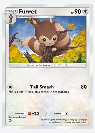 Furret — catalogusbeeld