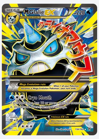 M Glalie EX — catalogusbeeld