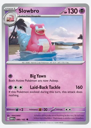 Slowbro — catalogusbeeld