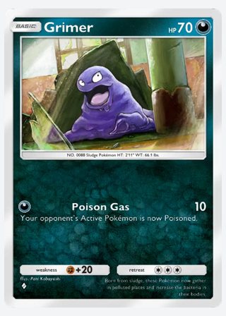 Grimer — catalogusbeeld