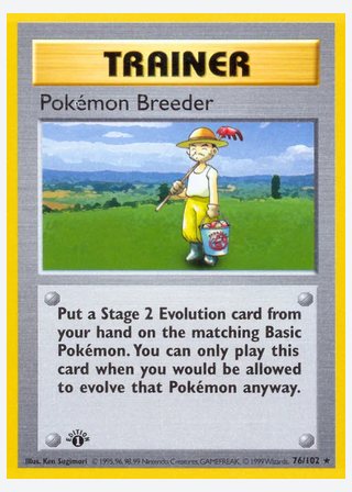 Pokémon Breeder — catalogusbeeld
