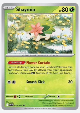 Shaymin — catalogusbeeld