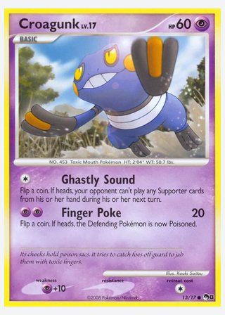 Croagunk — catalogusbeeld