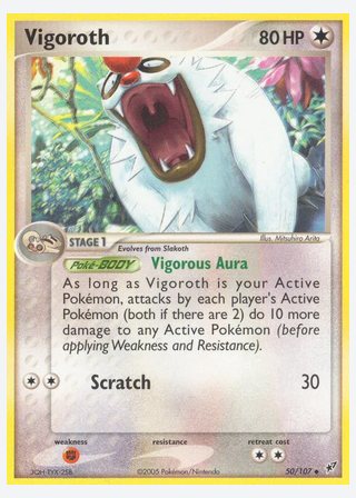Vigoroth — catalogusbeeld