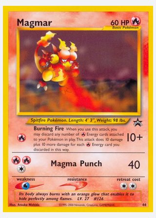 Magmar — catalogusbeeld