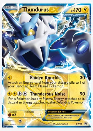 Thundurus-EX — catalogusbeeld