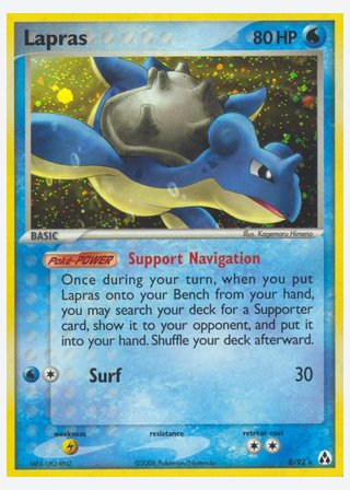 Lapras — catalogusbeeld