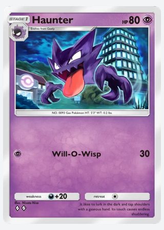 Haunter — catalogusbeeld