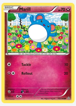 Marill — catalogusbeeld