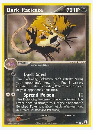 Dark Raticate — catalogusbeeld