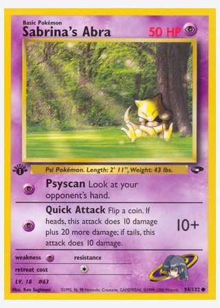 Sabrina's Abra — catalogusbeeld