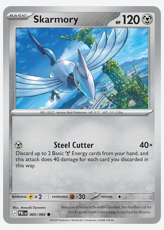 Skarmory — catalogusbeeld