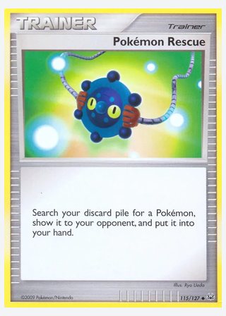 Pokémon Rescue — catalogusbeeld