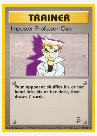 Impostor Professor Oak — catalogusbeeld