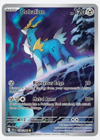 Cobalion — catalogusbeeld