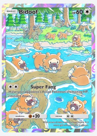 Bidoof — catalogusbeeld