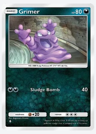 Grimer — catalogusbeeld