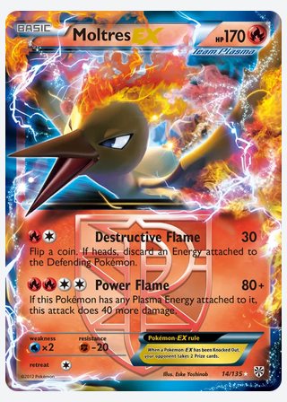 Moltres-EX — catalogusbeeld