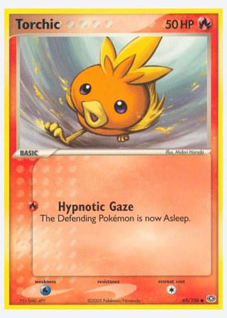 Torchic — catalogusbeeld