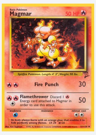 Magmar — catalogusbeeld