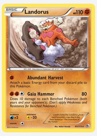 Landorus — catalogusbeeld