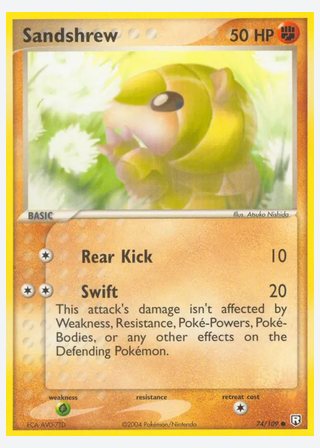 Sandshrew — catalogusbeeld