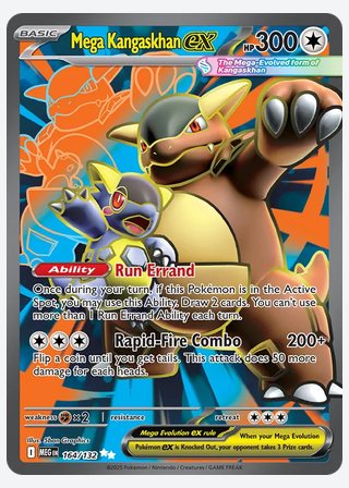 Mega Kangaskhan ex — catalogusbeeld