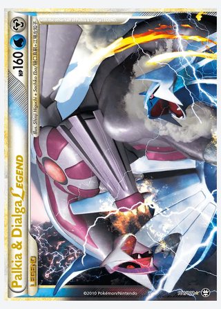 Palkia & Dialga LEGEND — catalogusbeeld