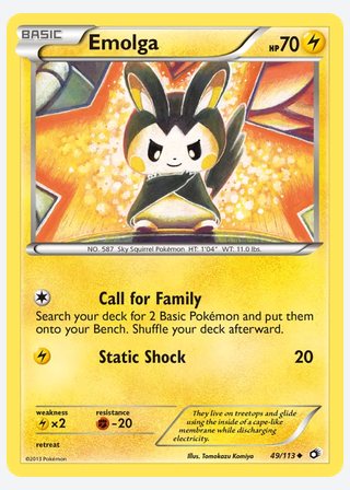 Emolga — catalogusbeeld