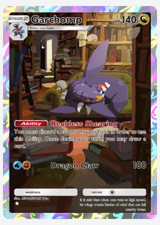 Garchomp — catalogusbeeld