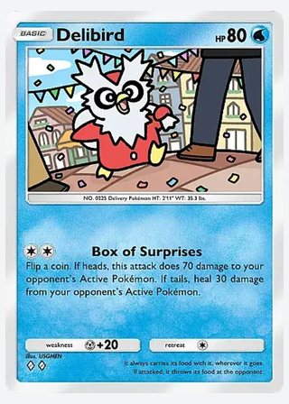 Delibird — catalogusbeeld
