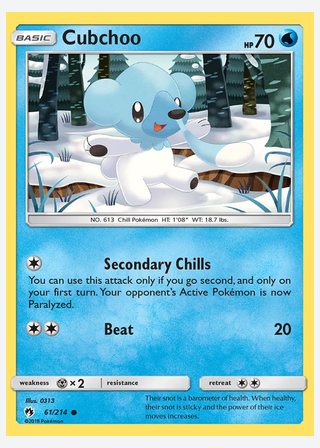 Cubchoo — catalogusbeeld