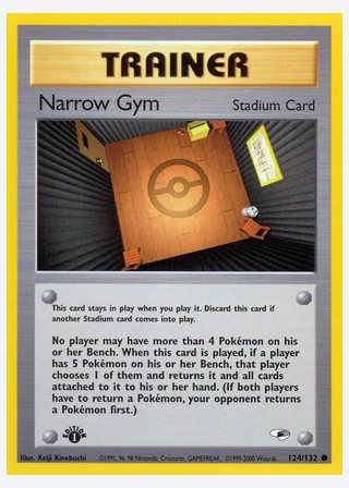Narrow Gym — catalogusbeeld