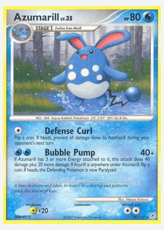 Azumarill — catalogusbeeld