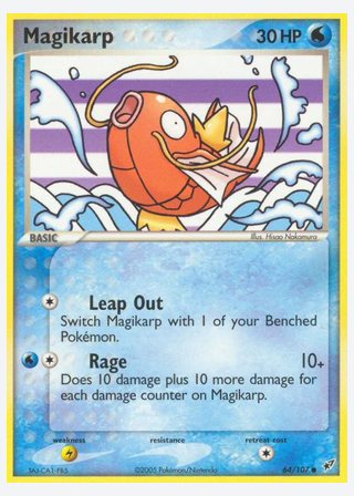 Magikarp — catalogusbeeld